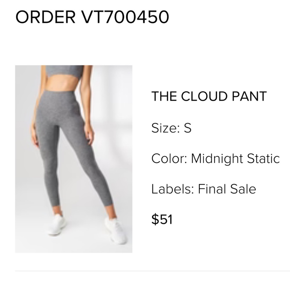 Vitality Heather Gray Leggings